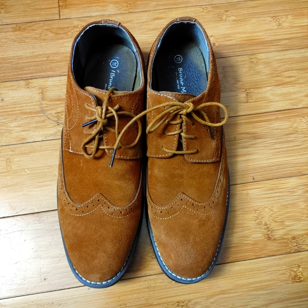 Bruno Marc Wing tip Oxfords